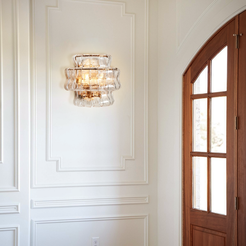 Ghiaccio Wall Sconce by Bling Lighting Studio
