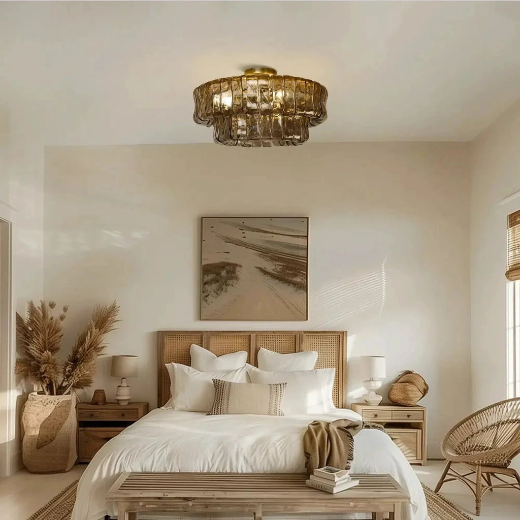 Ghiaccio Flush Mount by Bling Lighting Studio