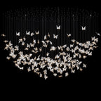 White Butterfly Cloud Chandelier