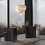 Caelum Alabaster Chandelier Light by Bling Lighting Studio