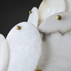 Caelum Alabaster Chandelier Light by Bling Lighting Studio