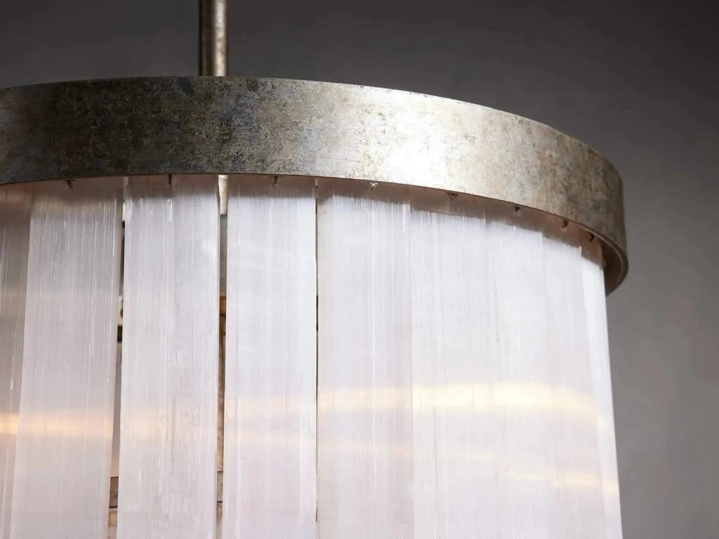 Cameron 4 Tier Selenite Chandelier by Bling Lighting Studio