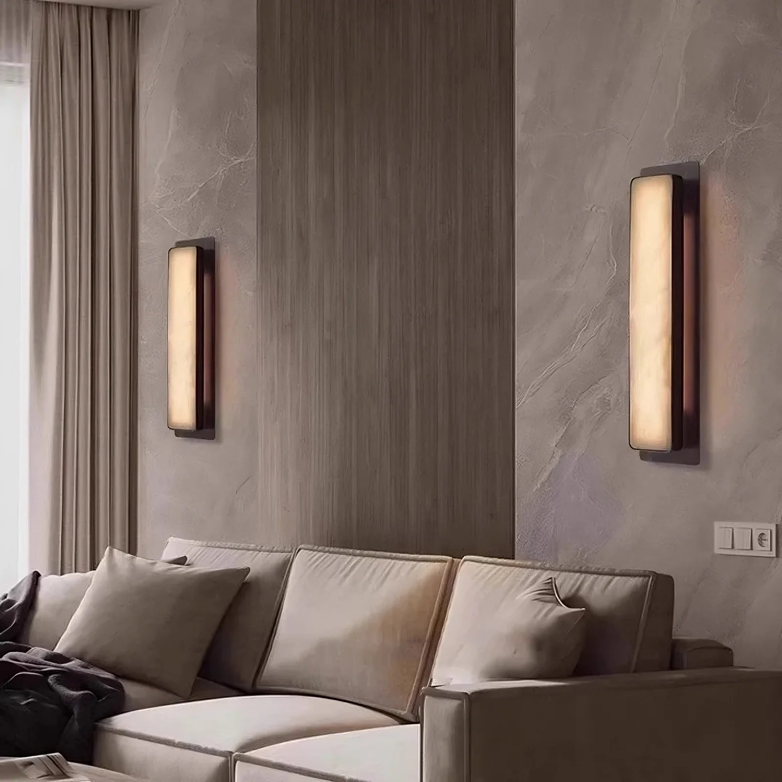 Capri Alabaster Wall Sconce additional product view