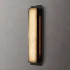Capri Alabaster Wall Sconce material and finish detail