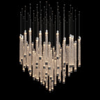 Bubble Tube Cascade Chandelier