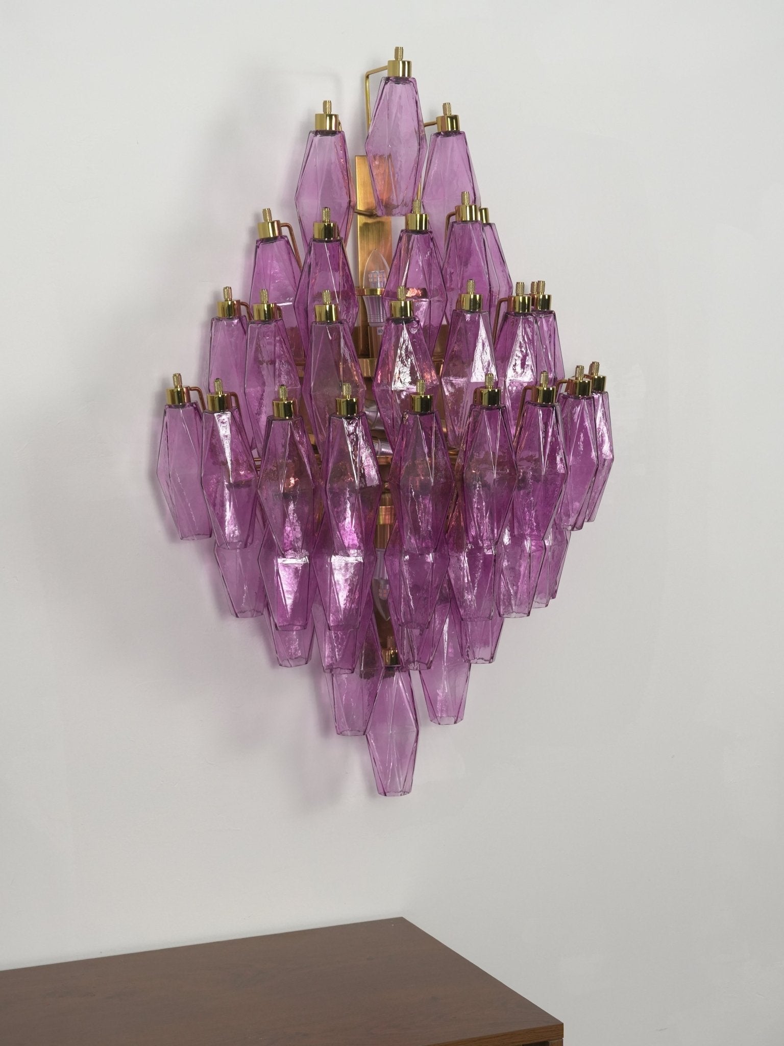 Sorrento Wall Light Glass lighting by Bling Lighting Studio