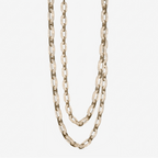 Chain Alabaster Chandelier by Bling Lighting Studio