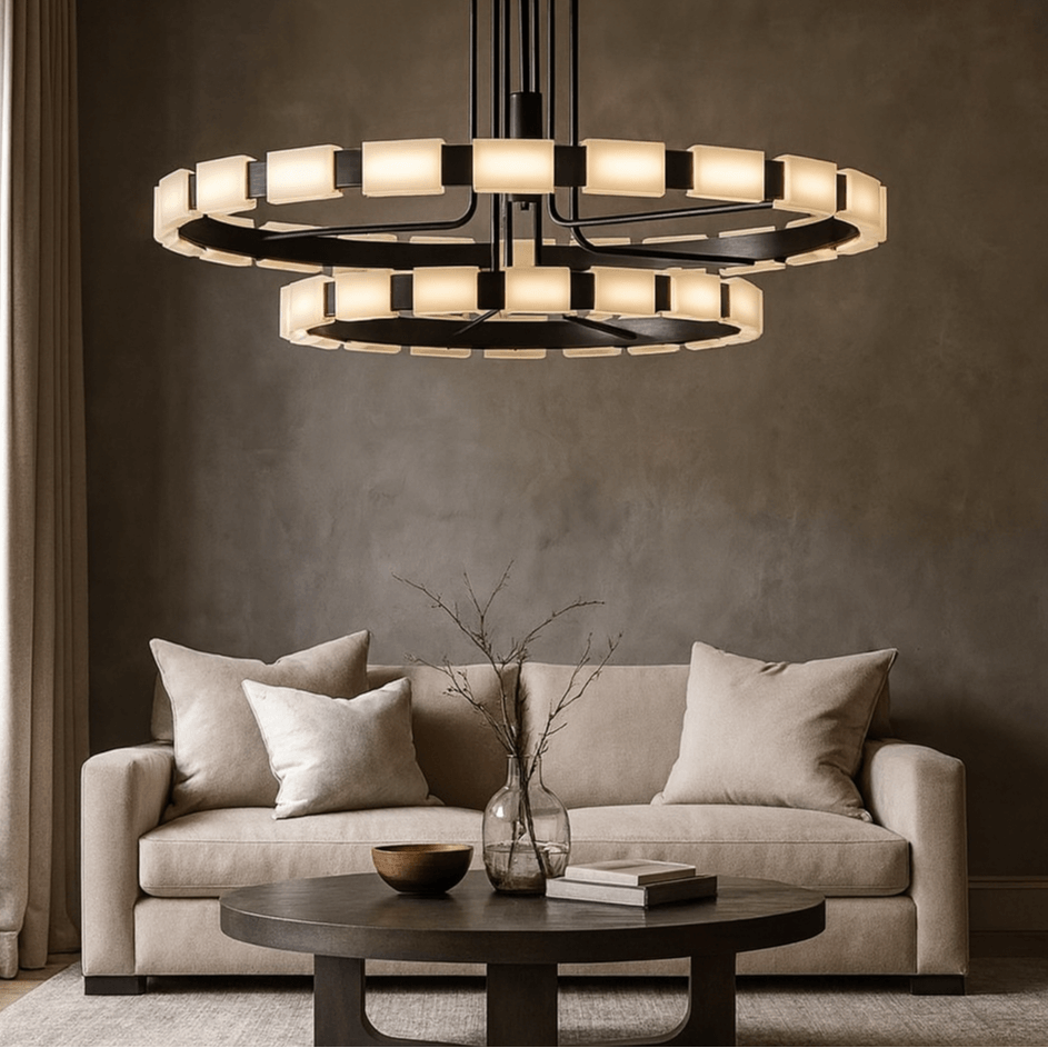 Aveline Modern Alabaster Chandelier product image
