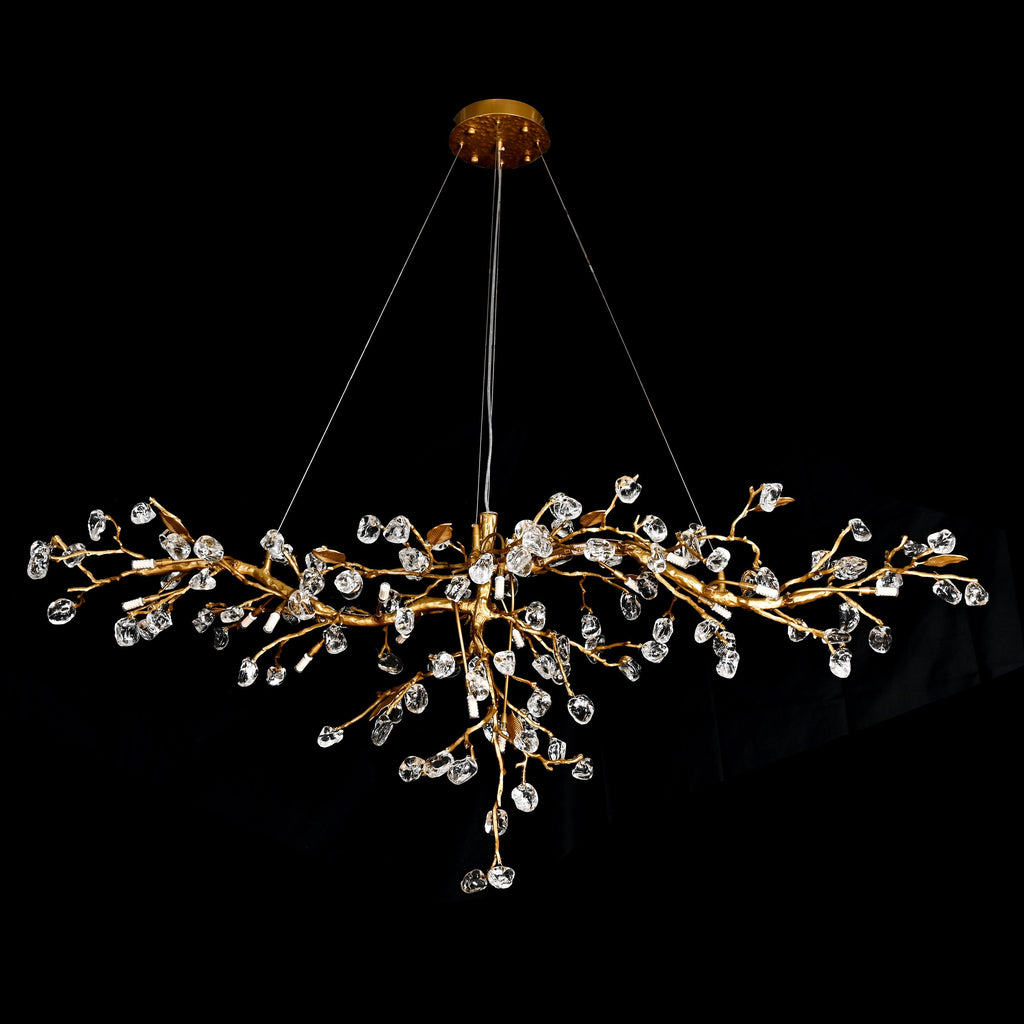 Cherry Blossom Branch Tree Chandelier by Bling Lighting Studio