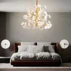 Cherry Dining Room Branch Chandelier by Bling Lighting Studio