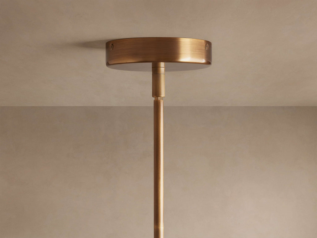 Christie Pendant material and finish detail