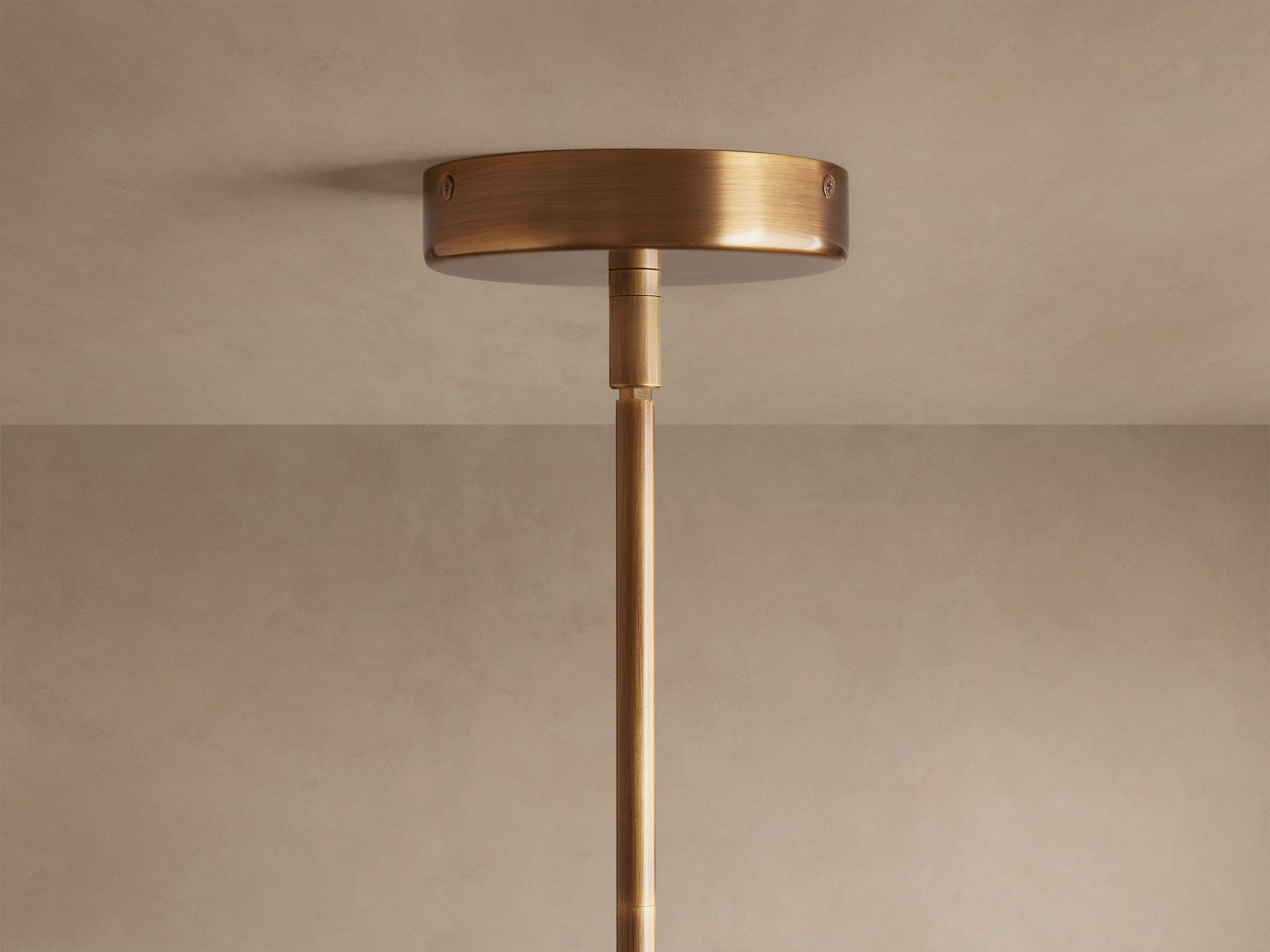Christie Pendant material and finish detail