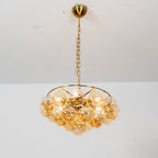 Circular Multi-Head Glass Ball Bubble Chandelier product image