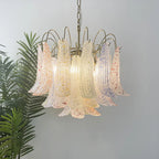 Colorful Murano Glass Chandelier detail view