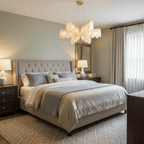 Contemporary Alabaster Cascade Tiered Chandelier product image