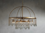 Contemporary Aubrey Crystal Ball Round Chandelier 5 Light / 8 Light product image