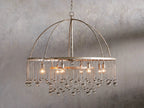 Contemporary Aubrey Crystal Ball Round Chandelier 5 Light / 8 Light product image