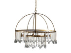 Contemporary Aubrey Crystal Ball Round Chandelier 5 Light / 8 Light product image