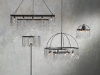 Contemporary Aubrey Crystal Ball Round Chandelier 5 Light / 8 Light product image