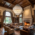 Contemporary Clear Grande Palermo Chandelier product image