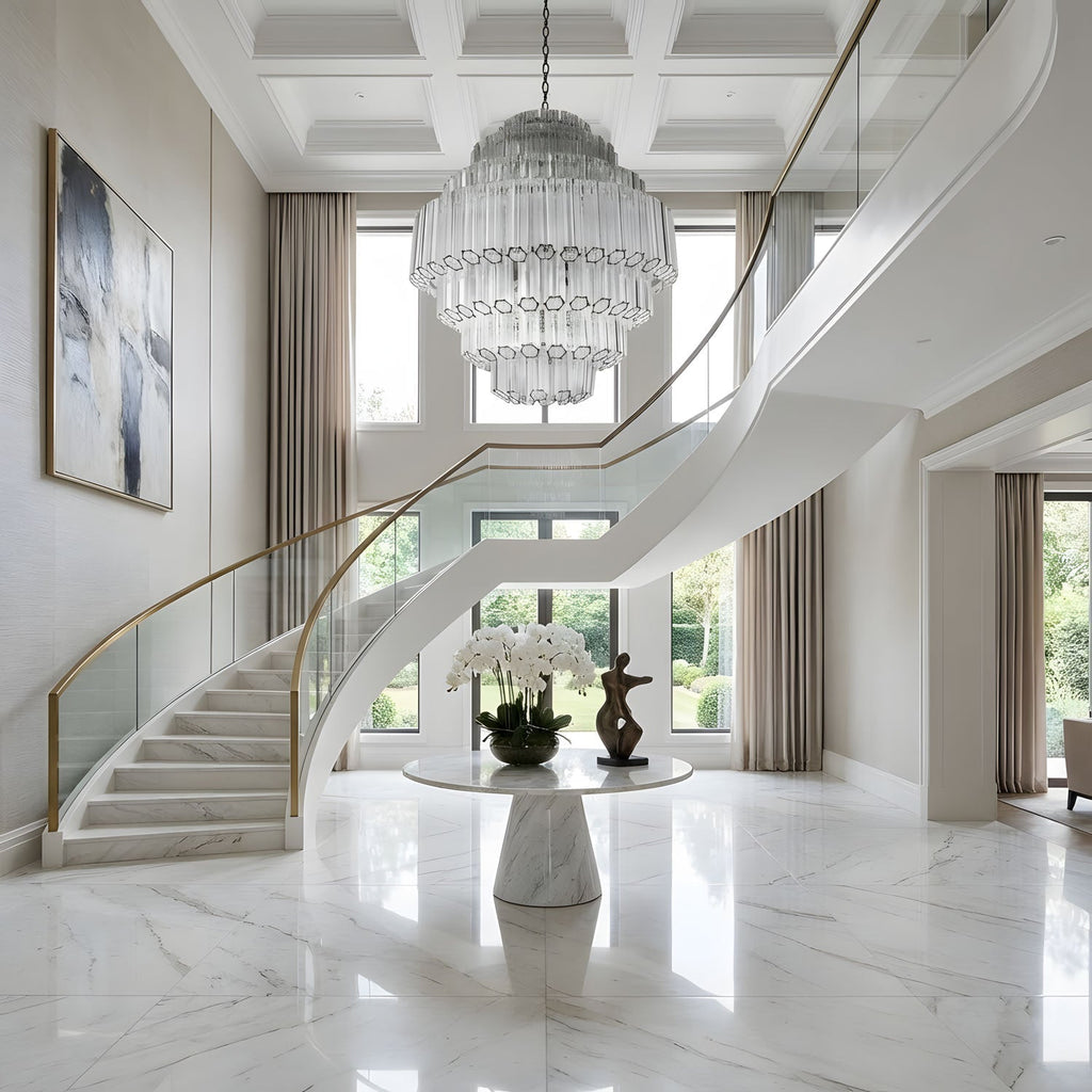 Contemporary Clear Grande Palermo Chandelier product image