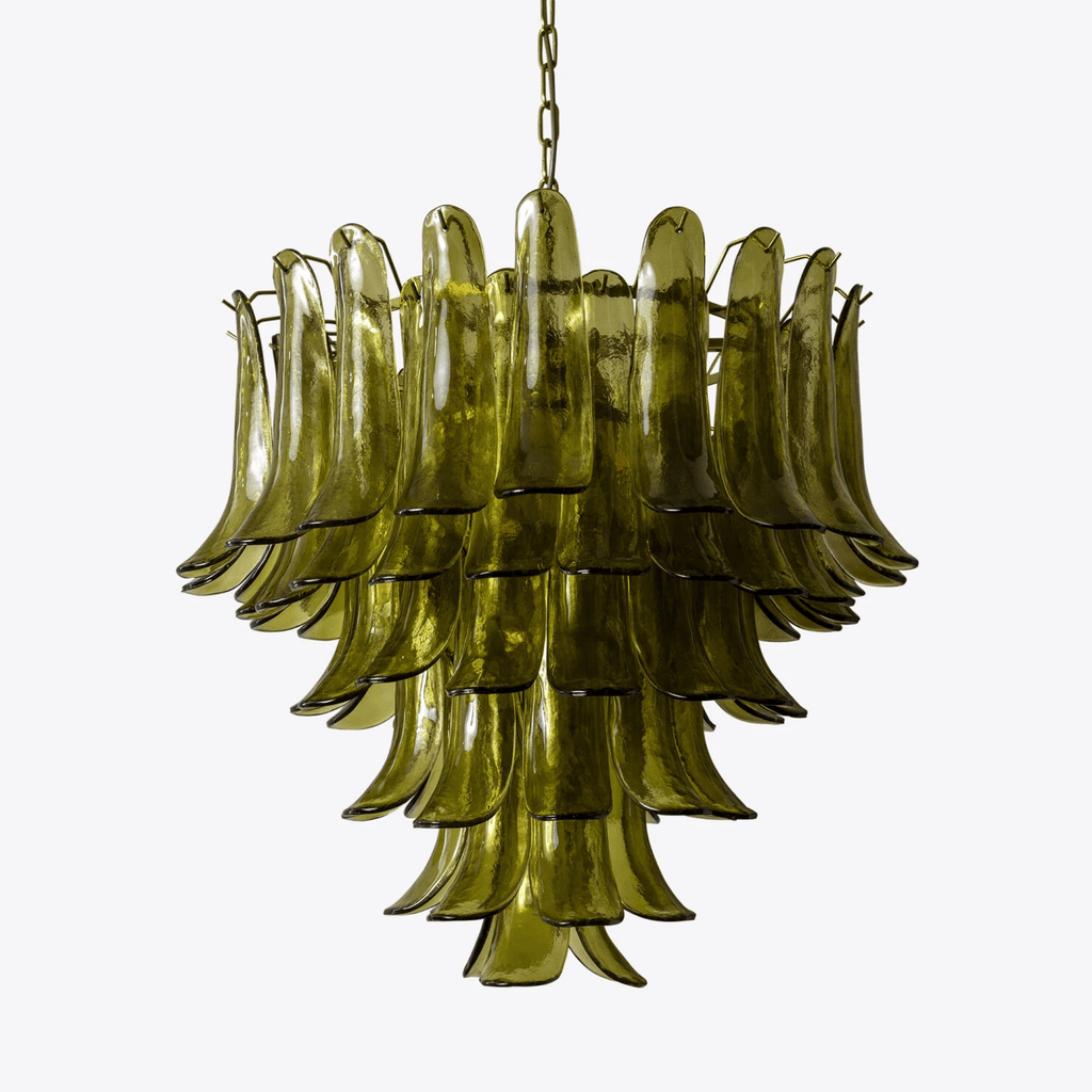 Contemporary Green Petalo Chandelier product image
