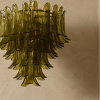Contemporary Green Petalo Chandelier product image