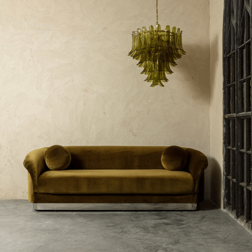 Contemporary Green Petalo Chandelier product image