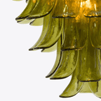 Contemporary Green Petalo Chandelier product image