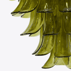 Contemporary Green Petalo Chandelier product image