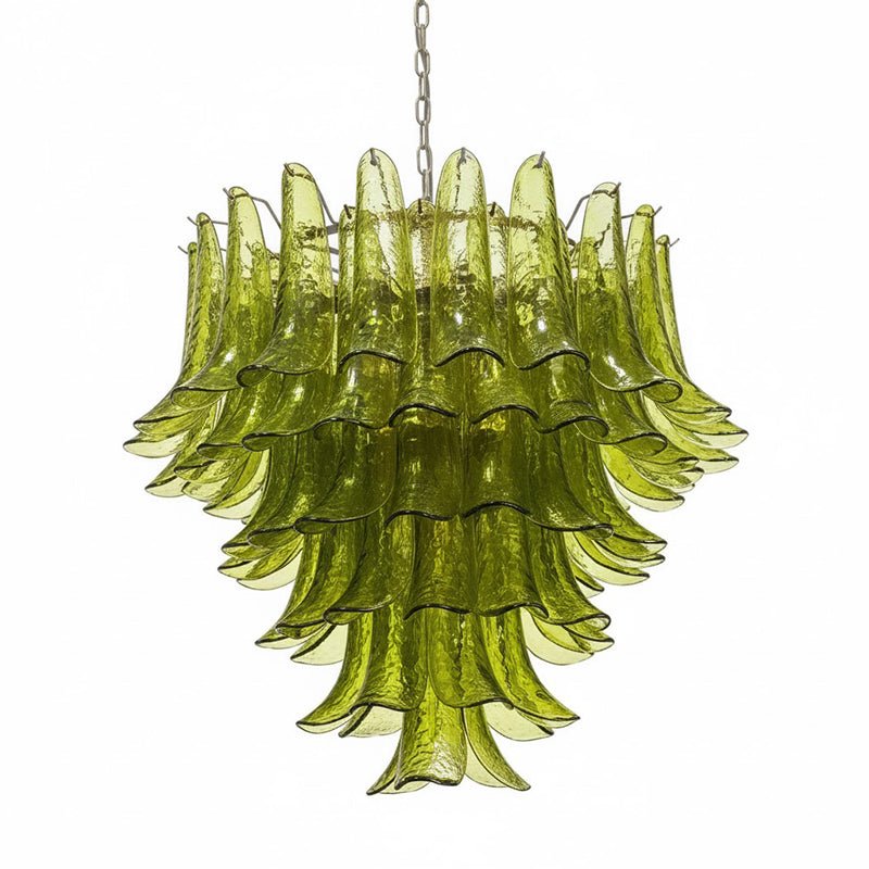 Contemporary Green Petalo Chandelier product image