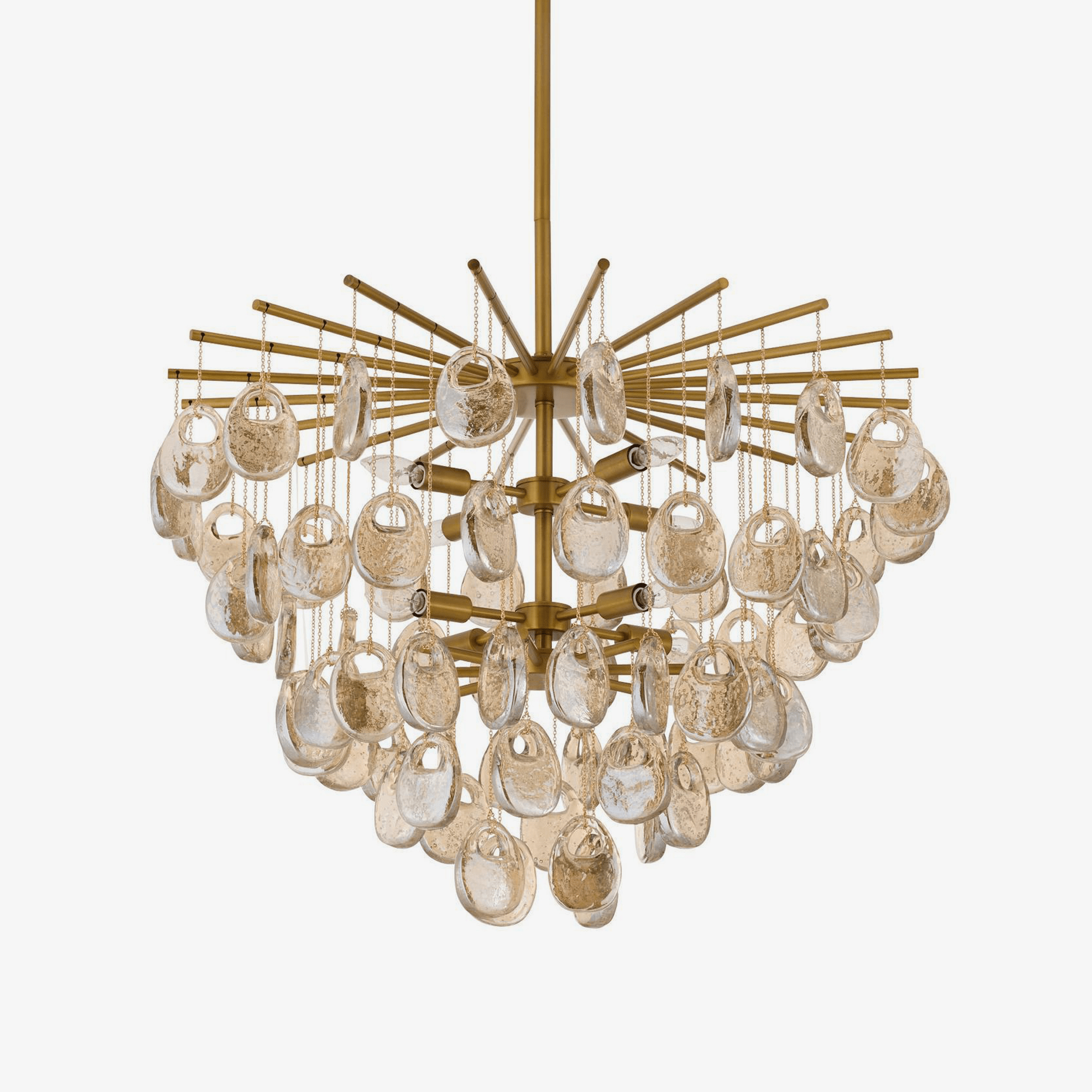Contemporary Jacqueline Chandelier by Bling Lighting Studio
