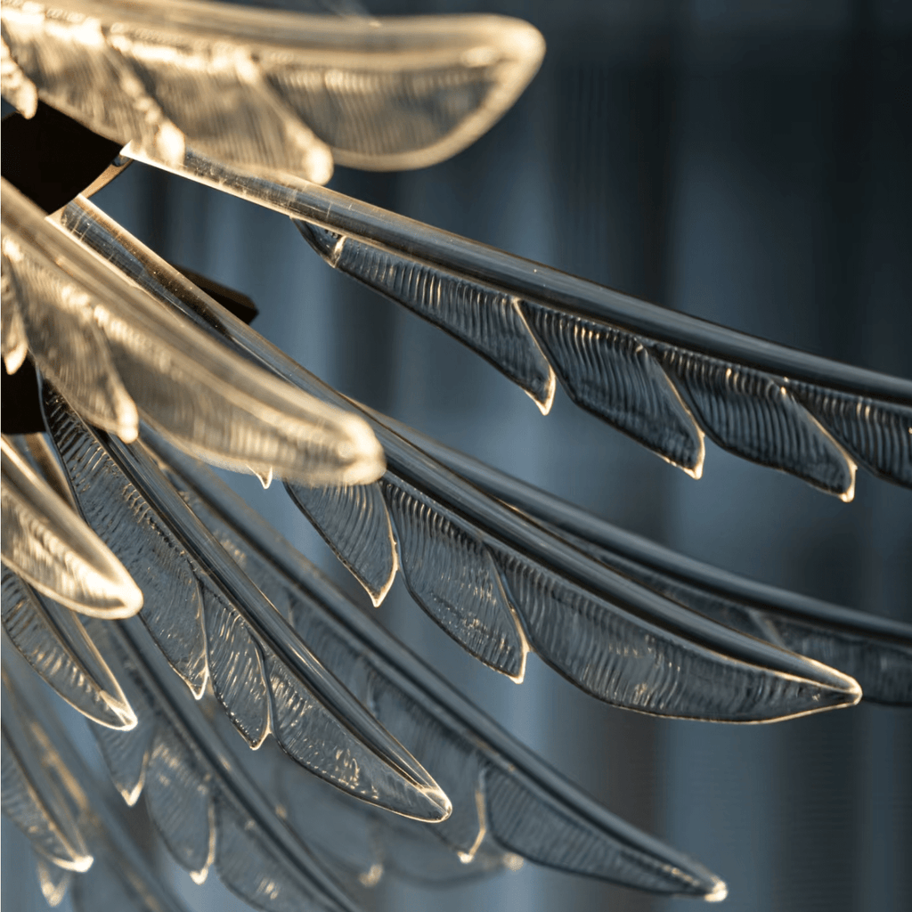 Contemporary Plumage Ascent Chandelier additional product view