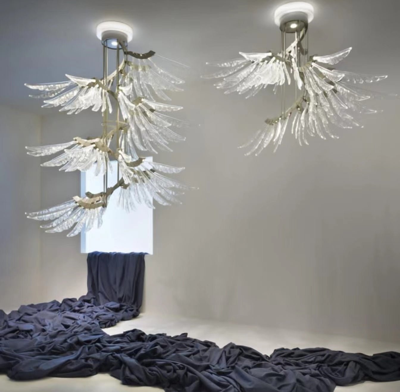 Contemporary Plumage Ascent Chandelier product image