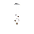 Cosmic Sphere Cascade Chandelier