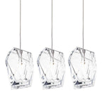 Crystal Rock Cluster Pendant Light