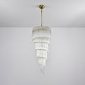 Crystal Spiral Wave Chandelier product image