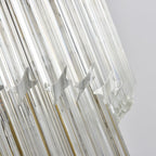 Crystal Spiral Wave Chandelier product image