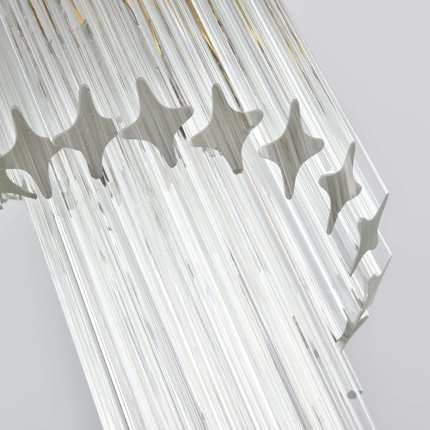 Crystal Spiral Wave Chandelier product image