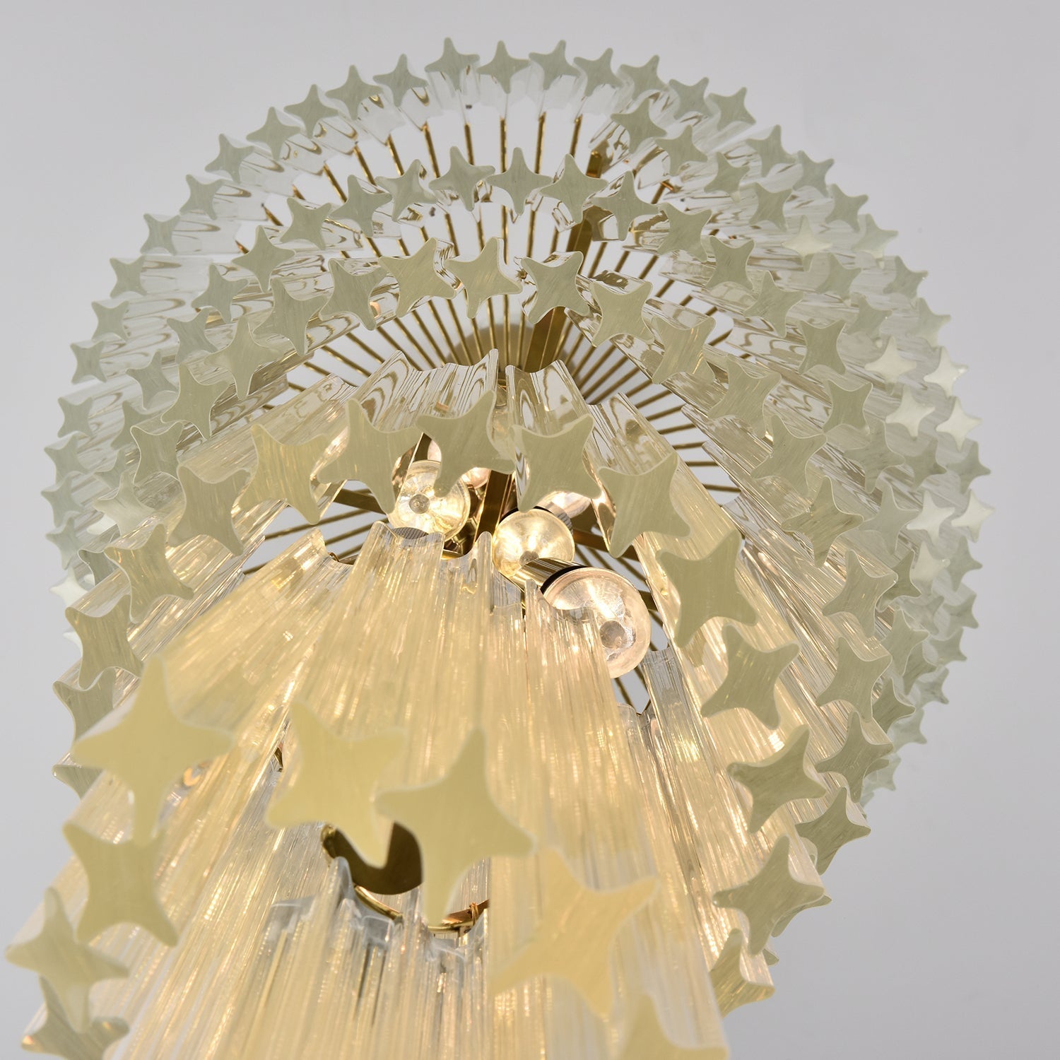 Crystal Spiral Wave Chandelier product image