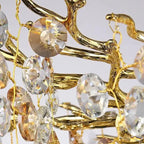 Albero Crystal Dining Chandelier by Bling Lighting Studio