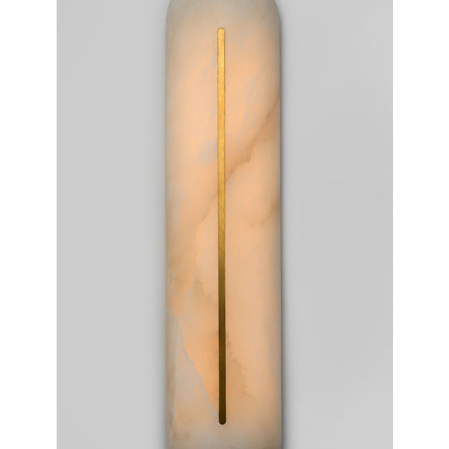Hearth Alabaster Wall Sconce by Bling Lighting Studio