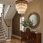 Murano Star Glass Brass Pendant Light by Bling Lighting Studio