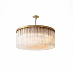 Murano Star Glass Brass Pendant Light by Bling Lighting Studio