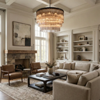Murano Star Glass Brass Pendant Light by Bling Lighting Studio