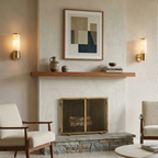 Cylindrical Lampatrin Alabaster Wall Lamp by Bling Lighting Studio