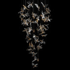 Smoke Butterfly Flight Chandelier