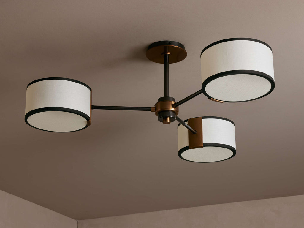 Daphne Fabric Flush Mount lighting fixture product image