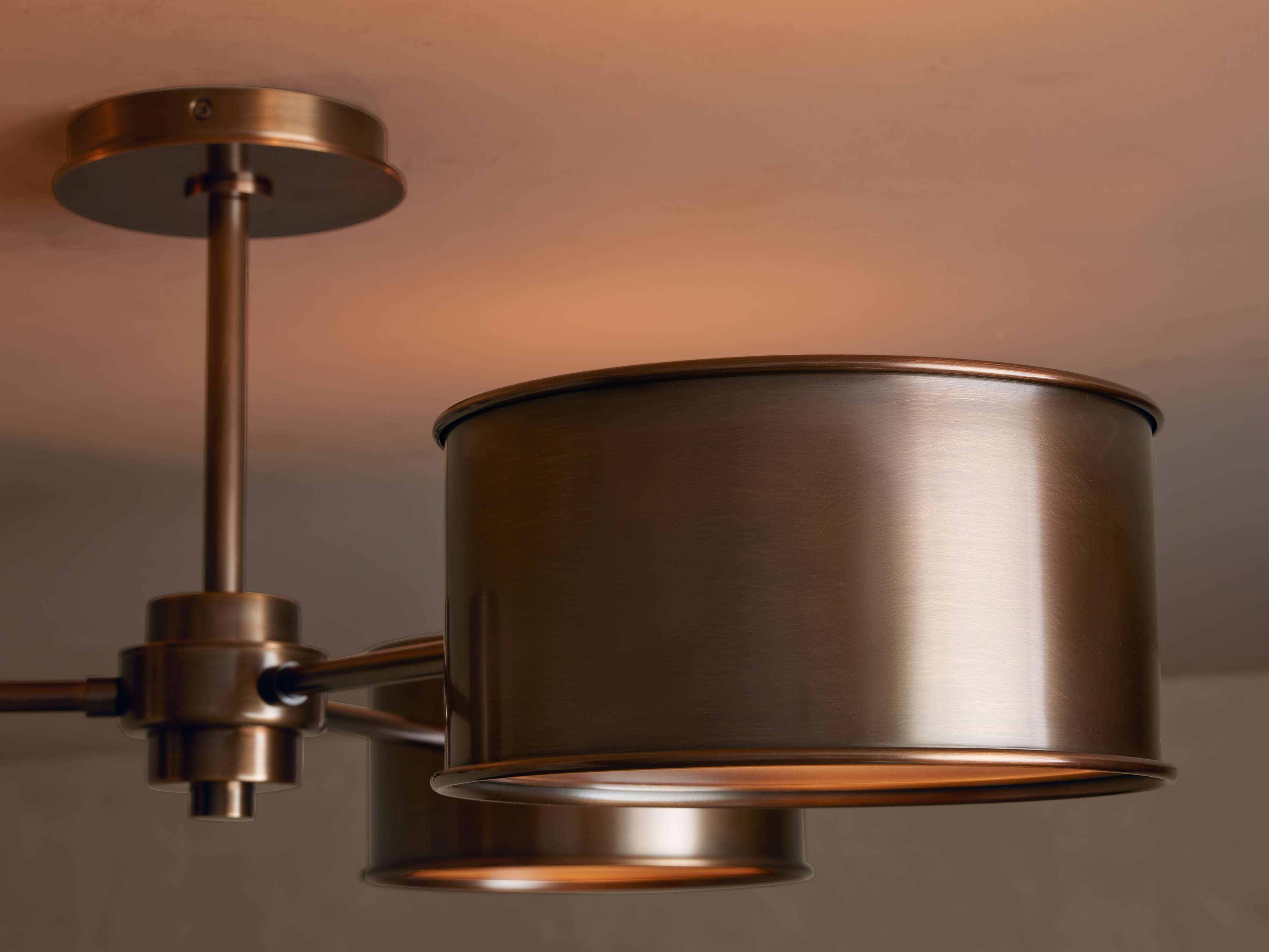 Daphne Metal Flush Mount lighting fixture additional product view