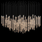 Bubble Tube Cascade Chandelier